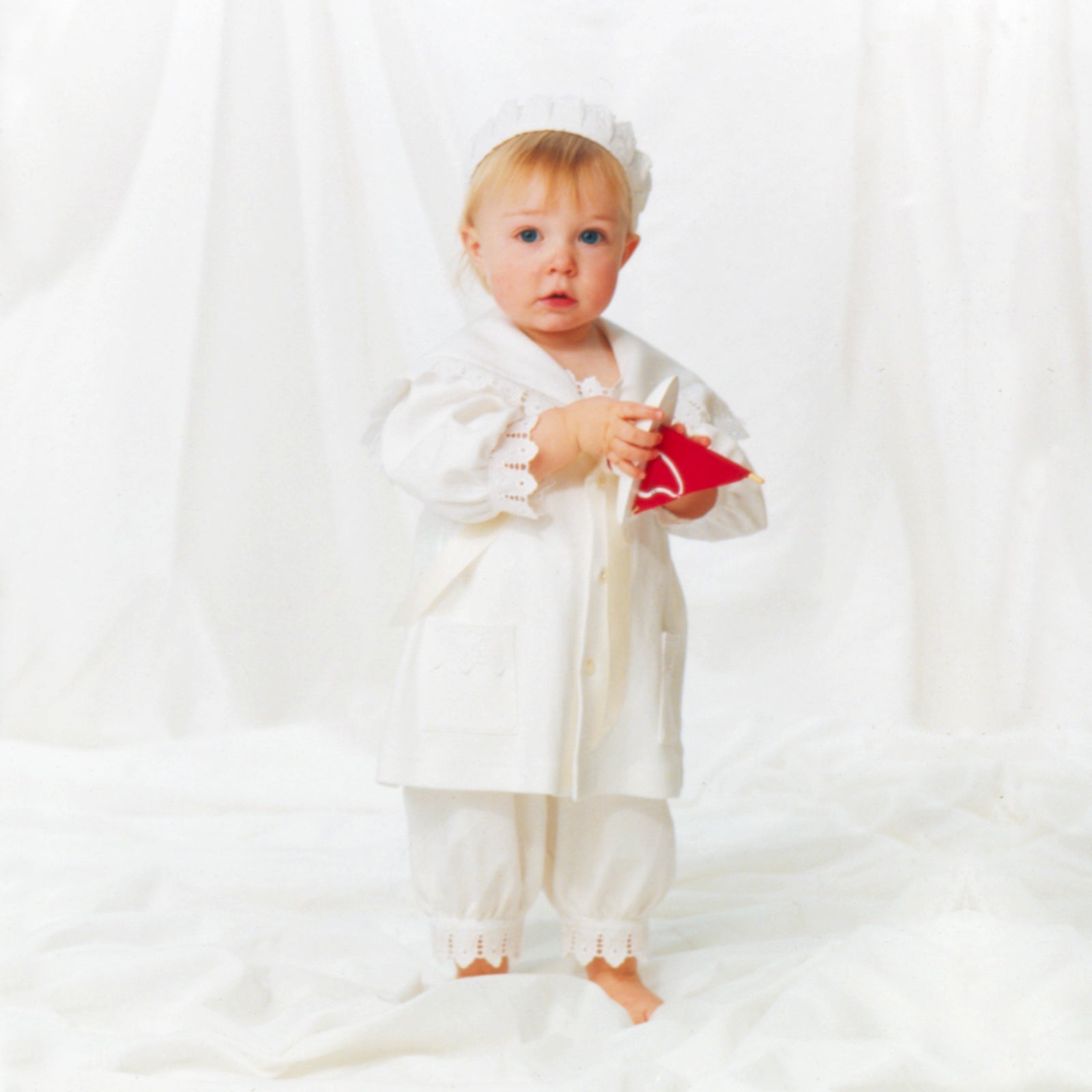 Sailor Outfit for Baby Boys - Organic Cotton Knit and Eyelet Lace Gift –  Victorian Organics