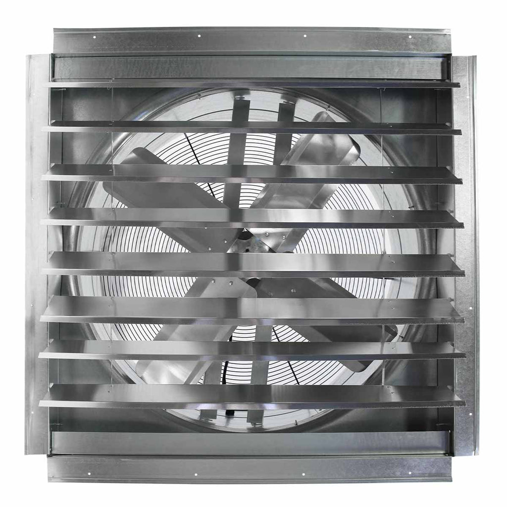 Ventamatic If30 30 Aluminum Shutter Mount Wall Exhaust Fan 5500 Cfm Industrial Fans Direct