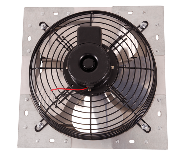 AirFlo-NF Shutter Mounted Wall Exhaust Fan 12 Inch w/ 9' Cord & Plug 1