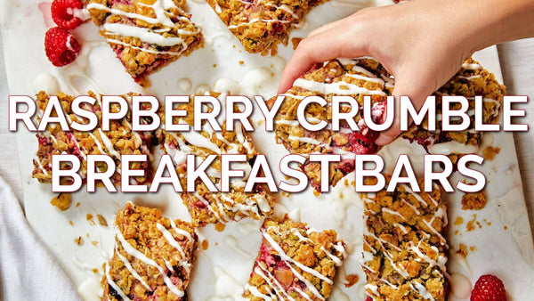 Recipe - Raspberry Crumble Breakfast Bars