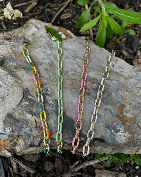 Chunky Paperclip Bracelets