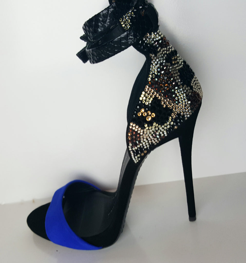 giuseppe zanotti crystal heels