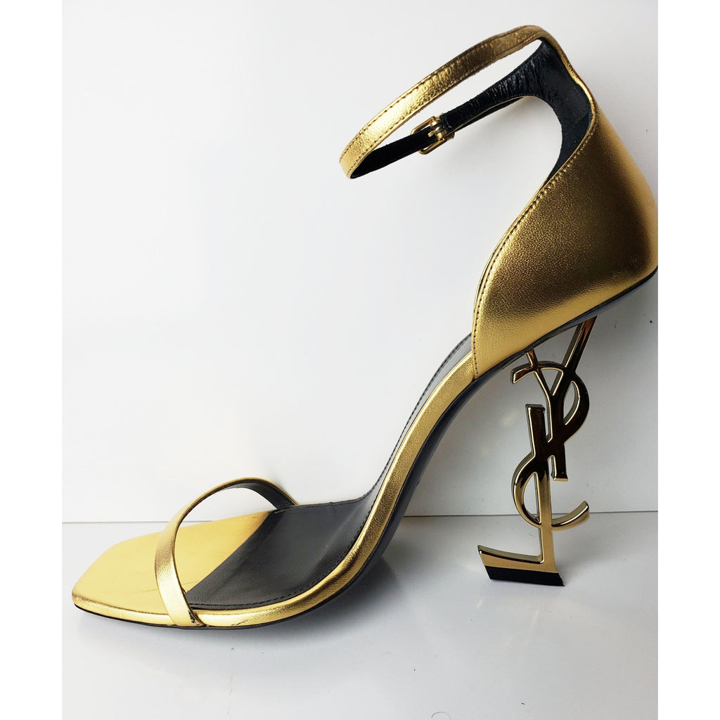 YSL Opyum Gold Ankle Sandal Size 40.5 (Fits U.S. Size 9.5-10) – Eternal ...