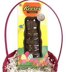 Easter Basket Centerpiece: Big Chocolate Bunny