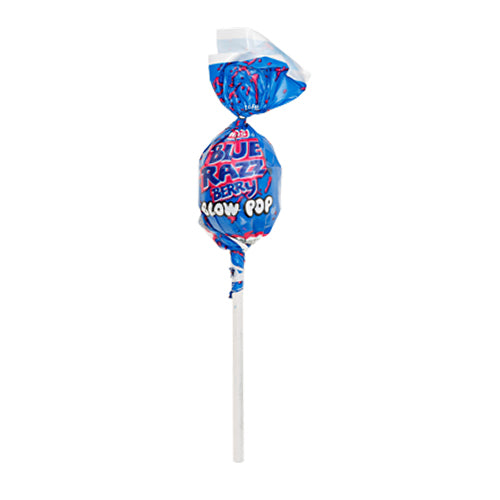 Charms Blue Razz Berry Blow Pop Lollipops - All City Candy