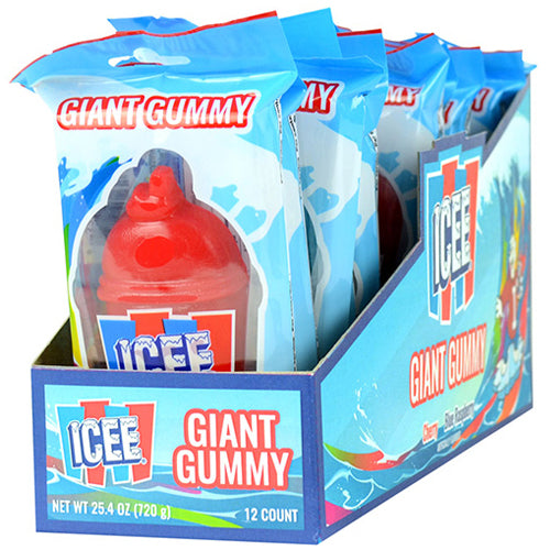 Icee Giant Gummy Candy 21 Oz All City Candy 0148
