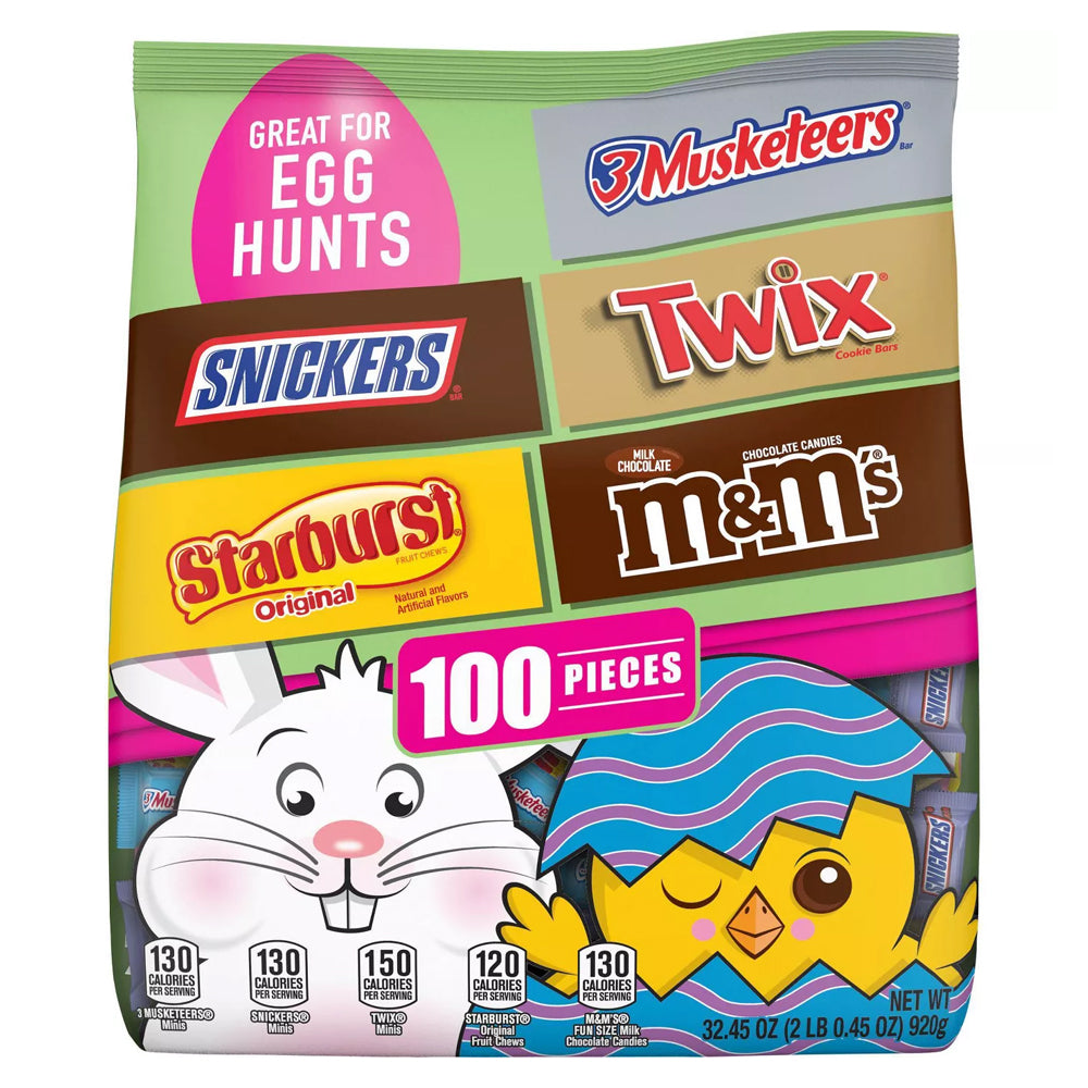 Mars Easter Egg Hunt Candy Assortment Bag Of 100 All City Candy