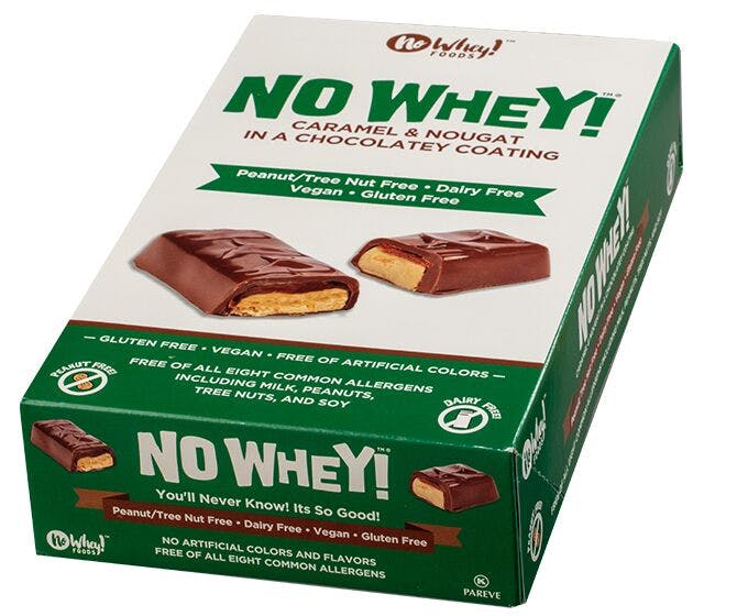 No Whey! Caramel and Nougat Candy Bar - 2 oz. - All City Candy