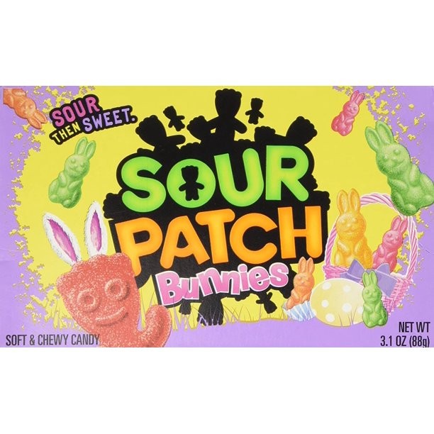 Easter Sour Patch Bunnies Theater Box - 3.10 oz