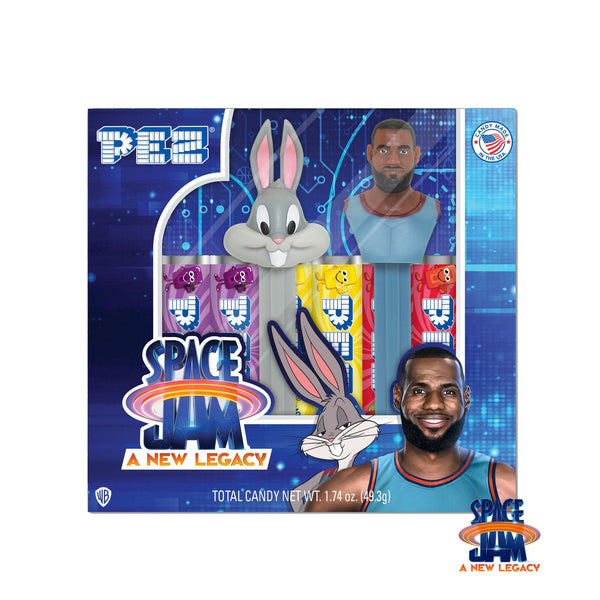 PEZ- Space Jam Gift Set (Bugs Bunny & LeBron James) - All City Candy