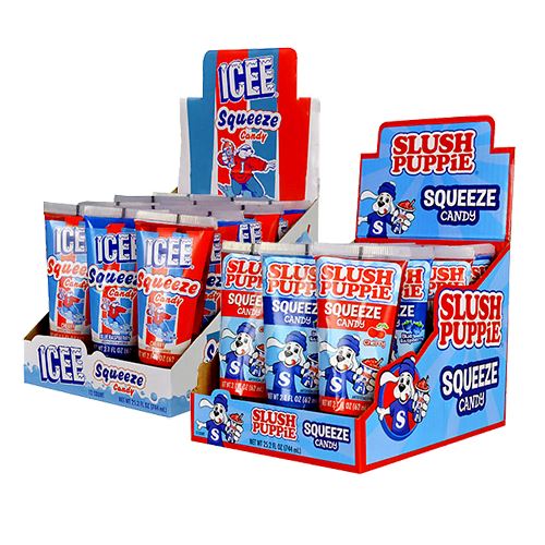 Icee Or Slush Puppie Squeeze Candy 21 Oz Tube All City Candy 7928