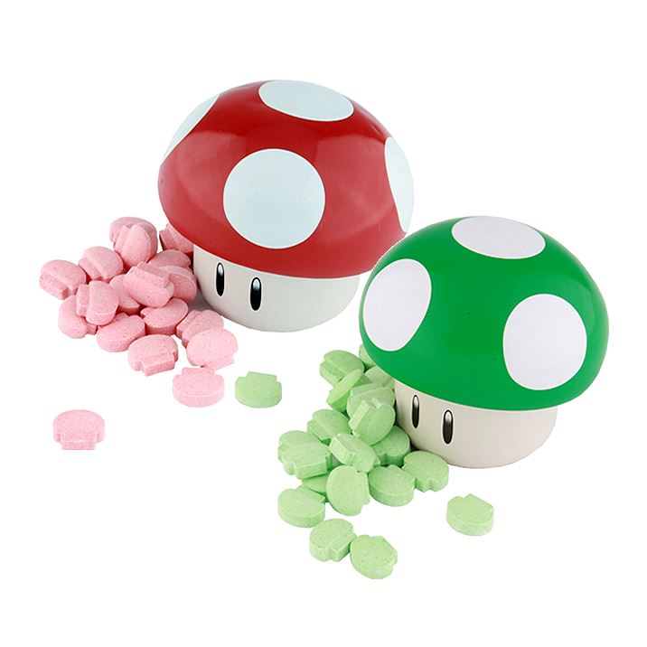 Nintendo Mushroom Sours Candy 1 Oz Tin All City Candy 5911