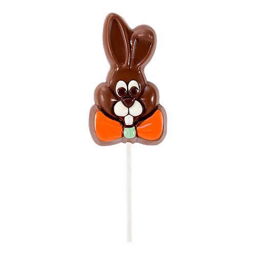 Palmer Double Crisp Big Pop Chocolate Bunny Lollipop 3 oz.