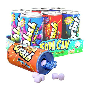 Soda Can Fizzy Candy 6-Pack oz. - All City Candy