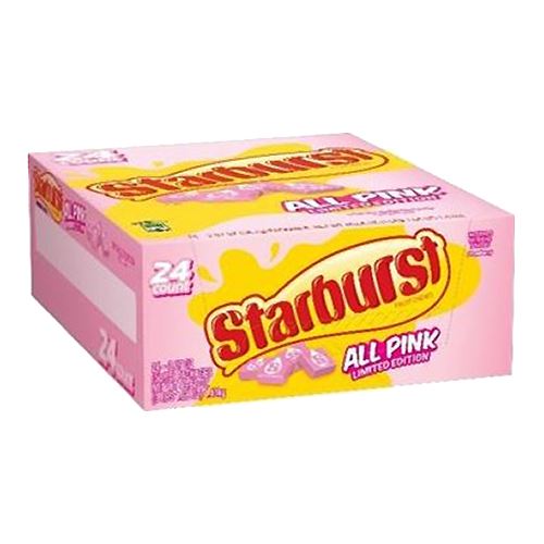 pink starburst gelatin