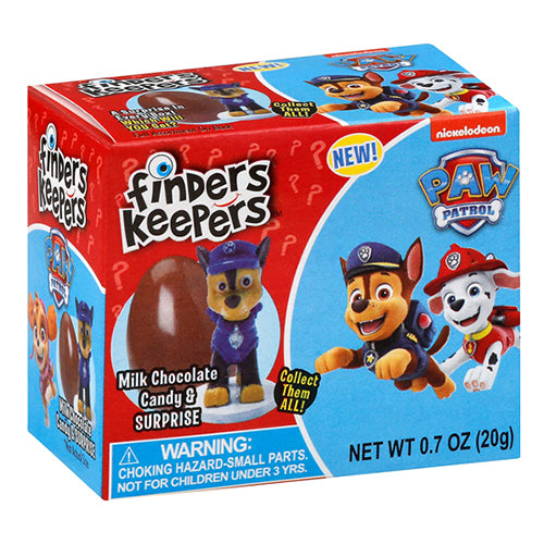 svag Forbigående dine Paw Patrol Finders Keepers Milk Chocolate Candy & Surprise .7 oz. - All  City Candy