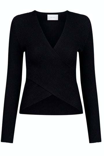 Neo Noir - Italy Solid Blouse - Black