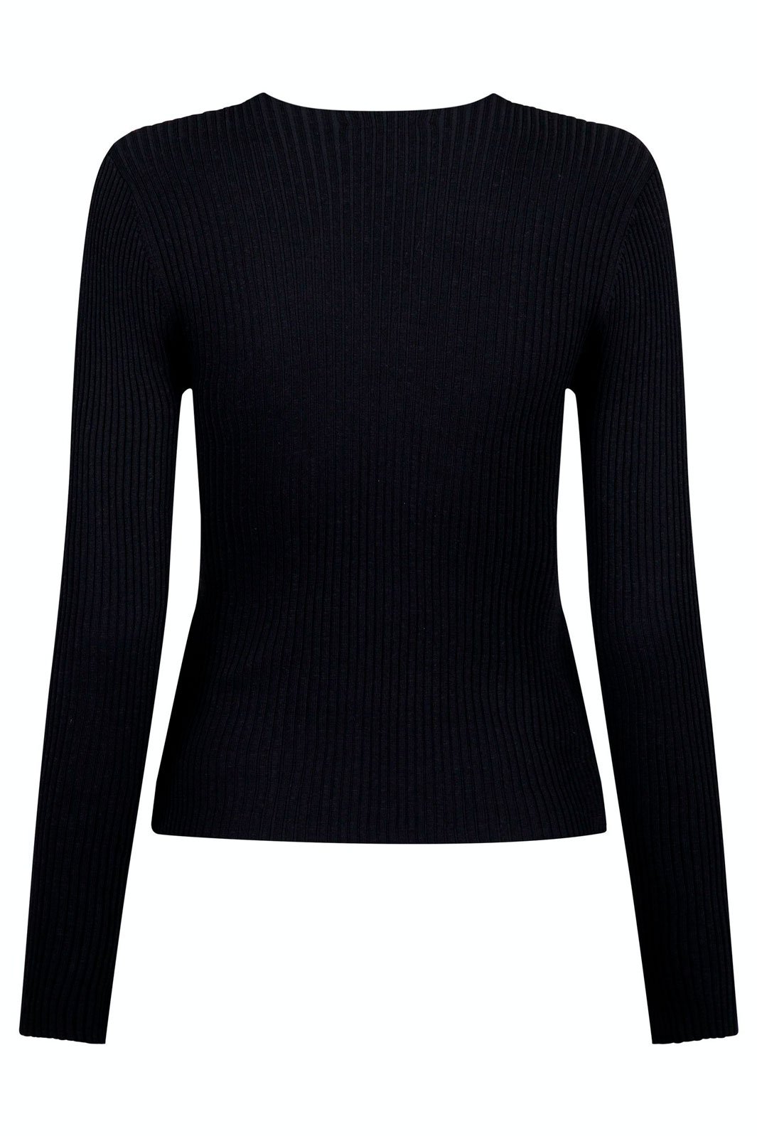 Neo Noir - Italy Solid Blouse - Black