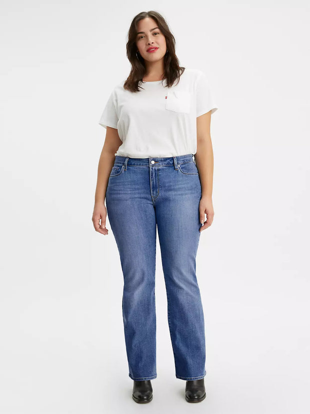 BT-G  M-109  {Levi's}  Blue 415 Bootcut Jeans Retail €59.50 PLUS SIZE 24W