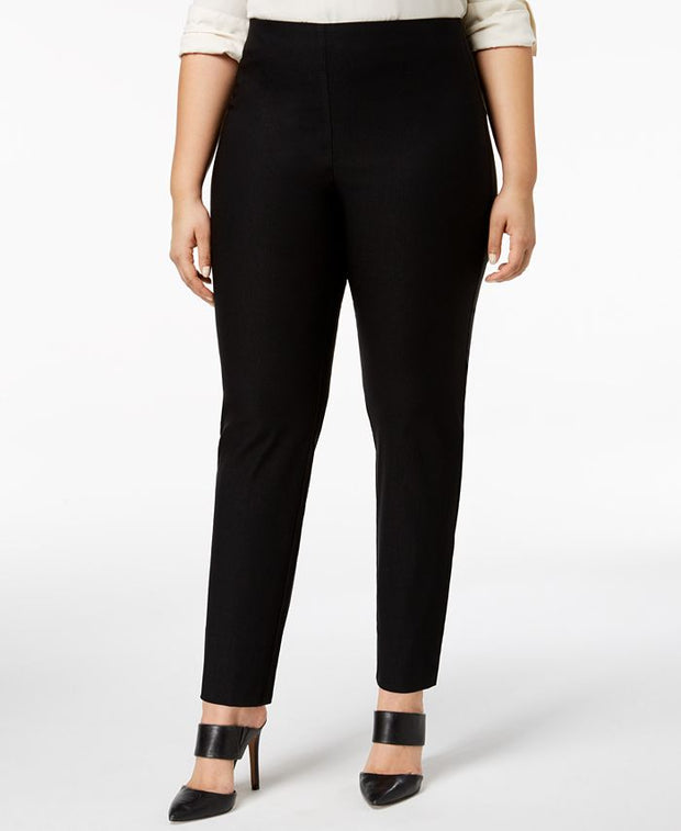 BT-Y  M-109  {Charter Club} Black Skinny Leg Pants Retail €69.50 PLUS SIZE 24W