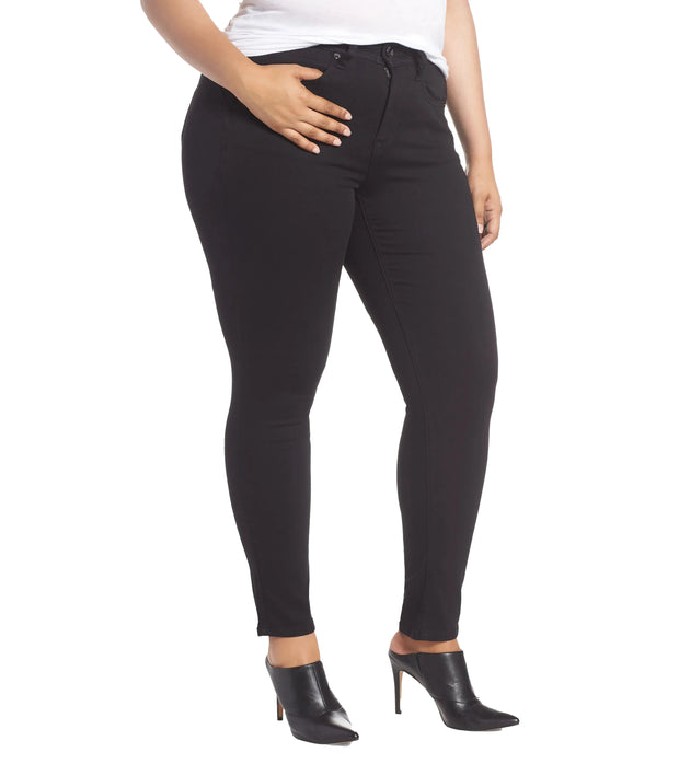 BT-G  M-109  {Seven7} Black Booty-Shaper Jeans Retail $98.00 PLUS SIZE 20W