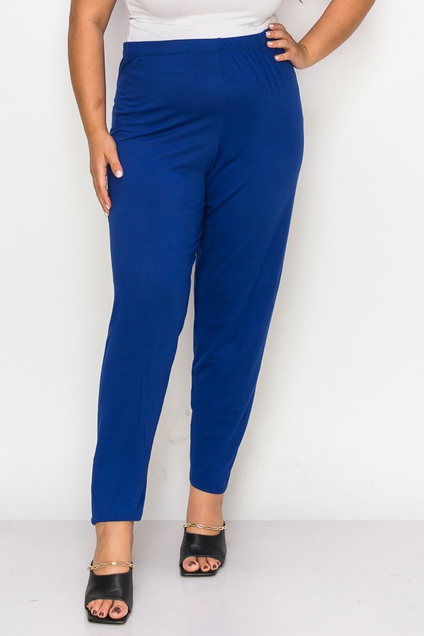 BT-D {Going Over} Blue "Buttersoft" Pants EXTENDED PLUS SIZE 3X 4X 5X 6X