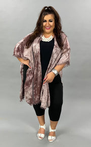 69 OT-F {Color Me Crazy}  Acid Washed Plum Cardigan PLUS SIZE 1X/2X  2X/3X