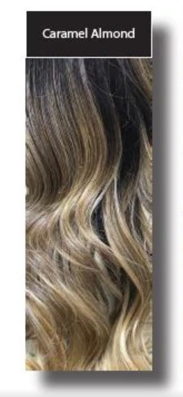 "Maxwella 22" (Caramel Almond) BALAYAGE Luxury Wig