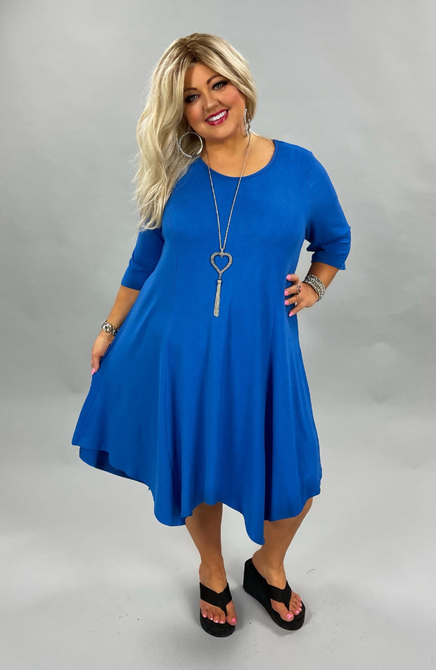 86 SQ-A {Vision of Elegance} ROYAL BLUE Dress CURVY BRAND!! EXTENDED PLUS SIZE 3X 4X 5X 6X SALE!!!!