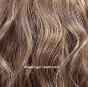 "Double Shot Bob" (Brown Sugar Sweet Cream) HAND-TIED Luxury Wig