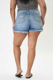 BT-H {KanCan} Distressed Denim Shorts PLUS SIZE 16 18 20 22