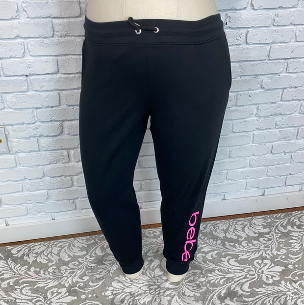 BT-T {BEBE} Stretchy Black Athletic Pants with Drawstring