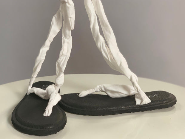 SHOES {Forever Comfortable} WHITE Yoga Slings (Sandals/Shoe Category)