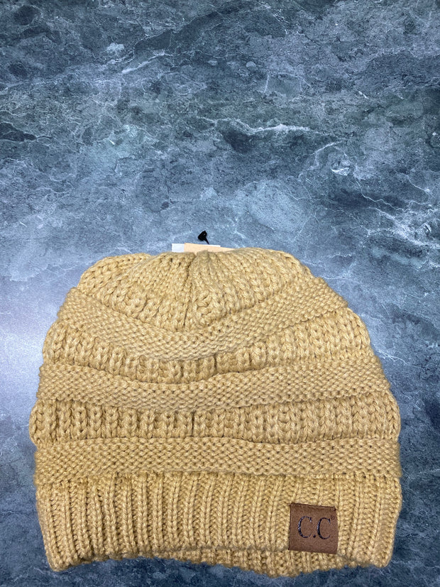 BIN-67-F Original Style C.C. Beanie~ CAMEL