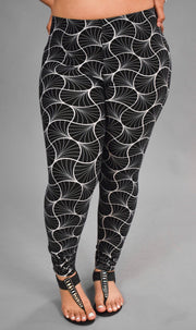 BIN 99 Stunningly Chic Cosmic Design Leggings