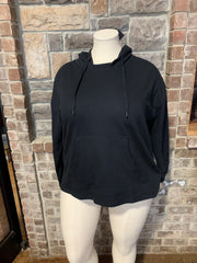 19 HD-B {Turning Heads} ***FLASH SALE***Black Hoodie PLUS SIZE XL 2X 3X