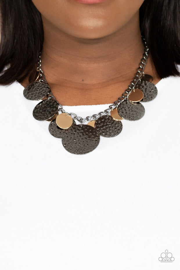PAPARAZZI (674) {Industrial Grade Glamour} Necklace