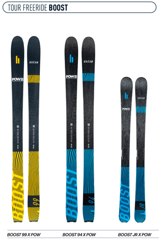 Hagan Boost Series alpine touring powder skis