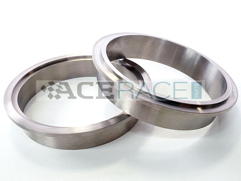 Titanium V-Band Flanges, Titanium V-Bands, Titanium Exhaust Flange