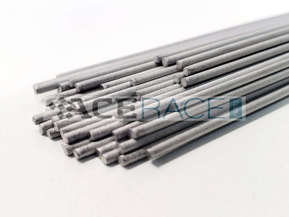 1 2 Lb Bundle Of 1 6 Mm Titanium Filler Rod 1 Meter Long Ace Race Parts