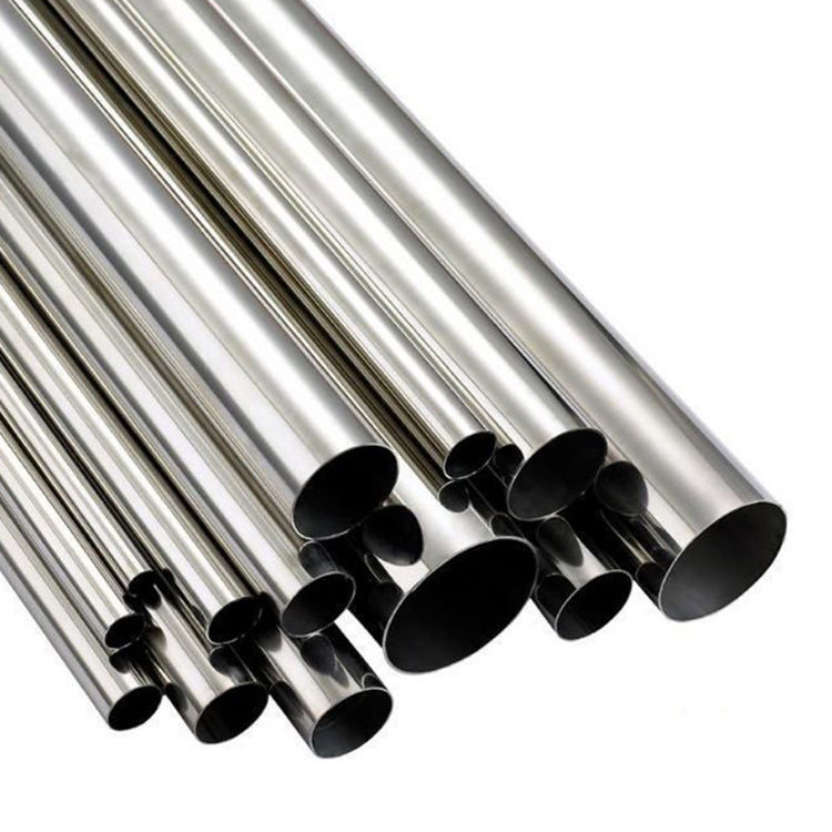 3.000" OD x 16ga (0.065") Round Tube - Brushed Finish - 304 Stainless - 4 Foot Length - Ace Race Parts product image