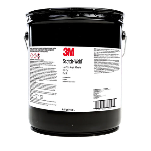 3M Scotch-Weld Low Odor Acrylic Adh 810 Part A, 4.4 gal Pail
