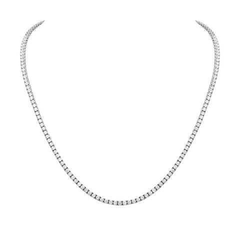 Perfect Diamond Tennis Necklace