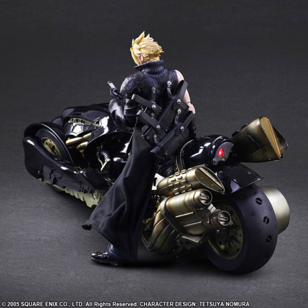 cloud strife fenrir play arts kai