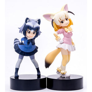 Plamax Kemono Friends My Pace Chasers Set Common Raccoon Fennec Tog Toy Or Game