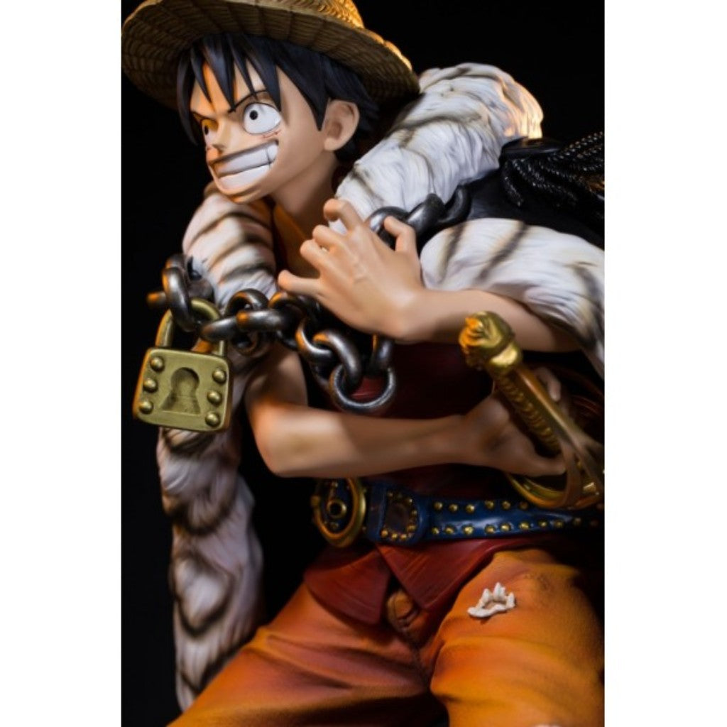 One Piece Monkey D Luffy One Piece Log Collection Statue