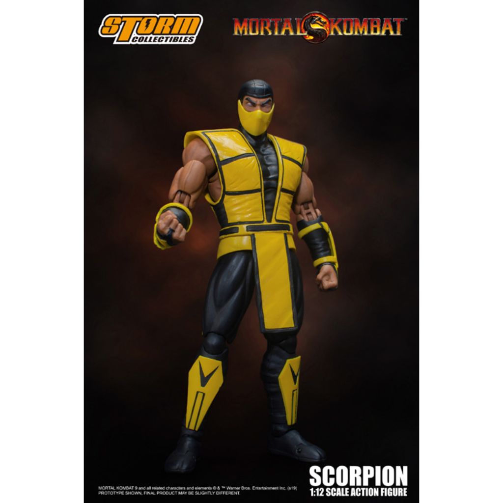 mortal kombat scorpion toy