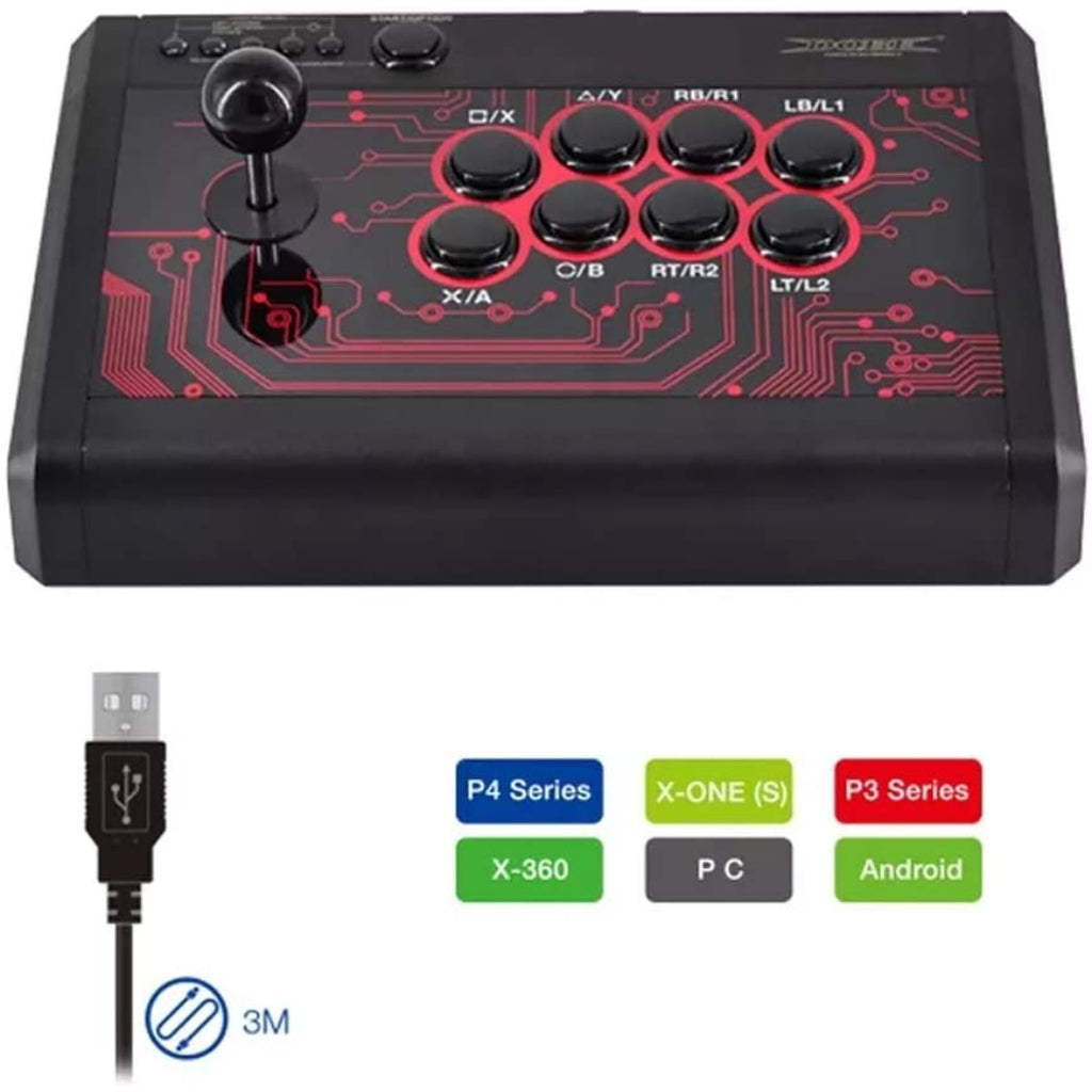 2.95% OFF on dobe Dobe 7 In 1 Arcade Fighting Stick (TP4-1886)