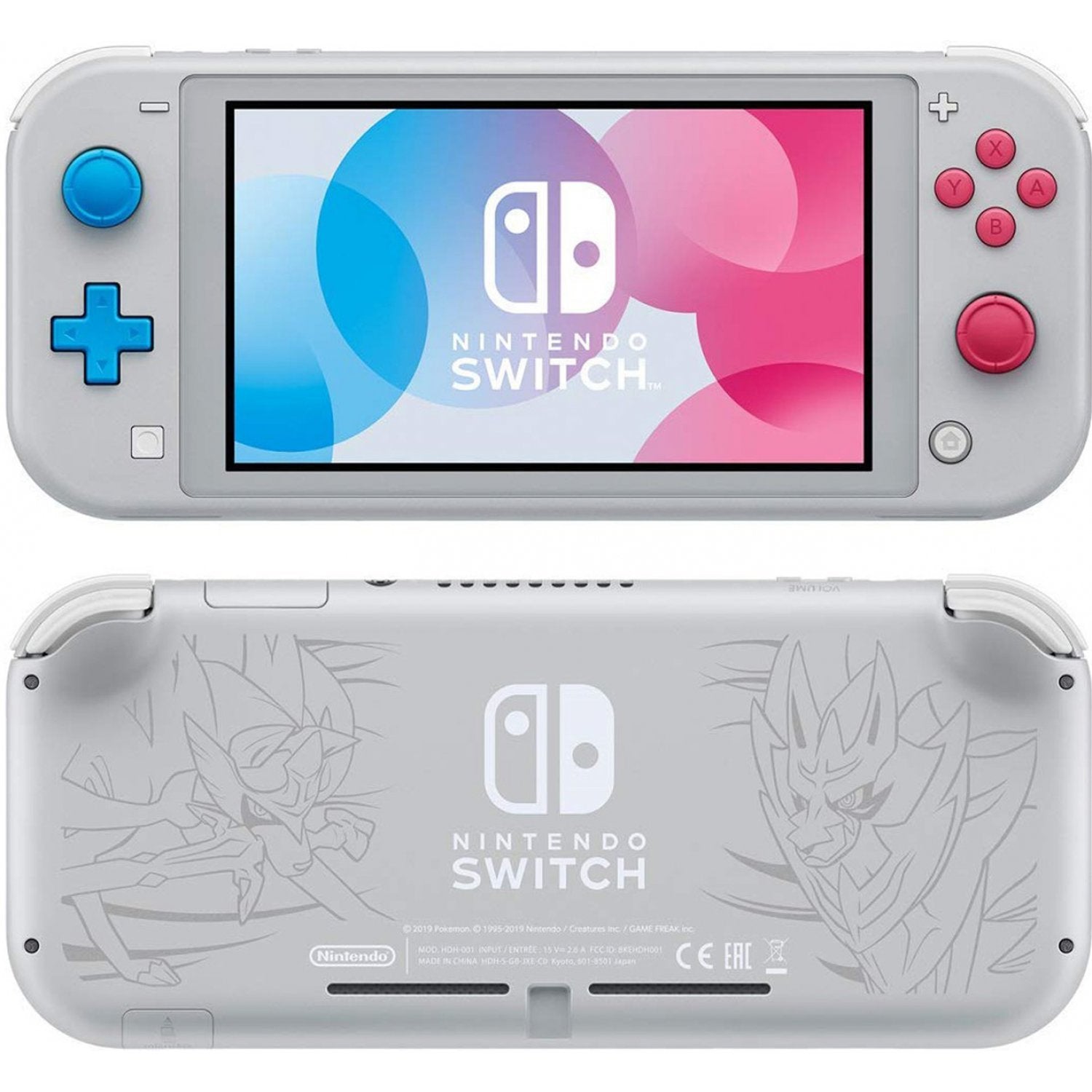 nintendo switch lite and console