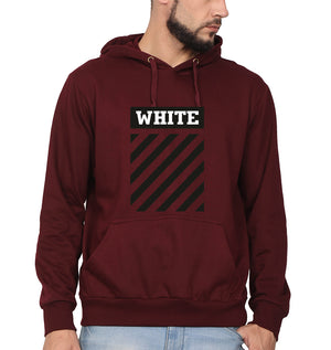 maroon off white hoodie